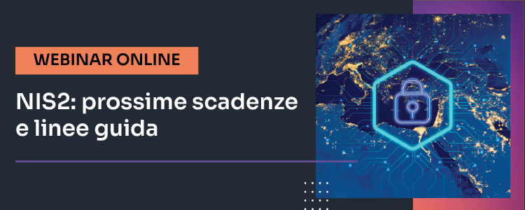 mondo nero con alcuni punti luminosi e davanti un lucchetto viola